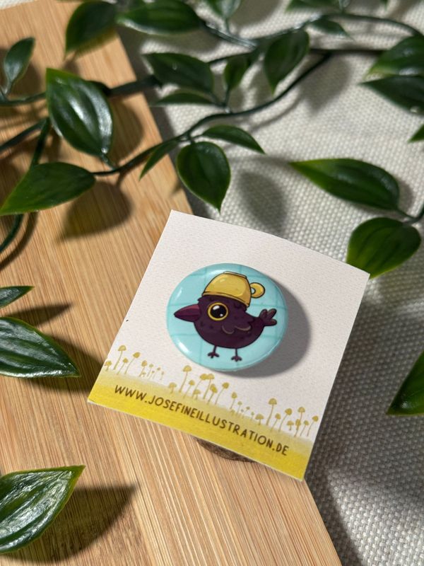 Raaw Kaffee Button Größe S