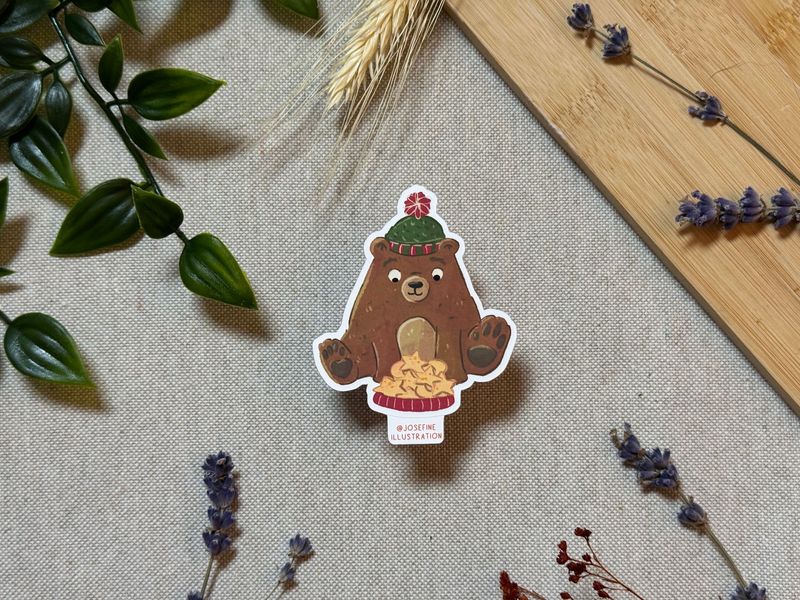 Knu Kekskrümel - Süßer Sticker