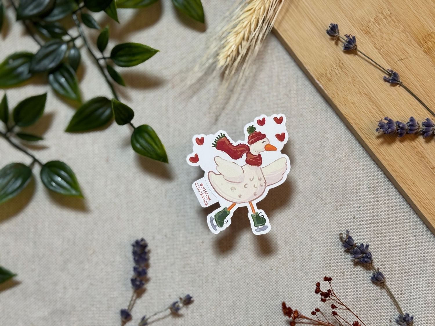 Heidi Weihnachtsgrüße - Süßer Sticker