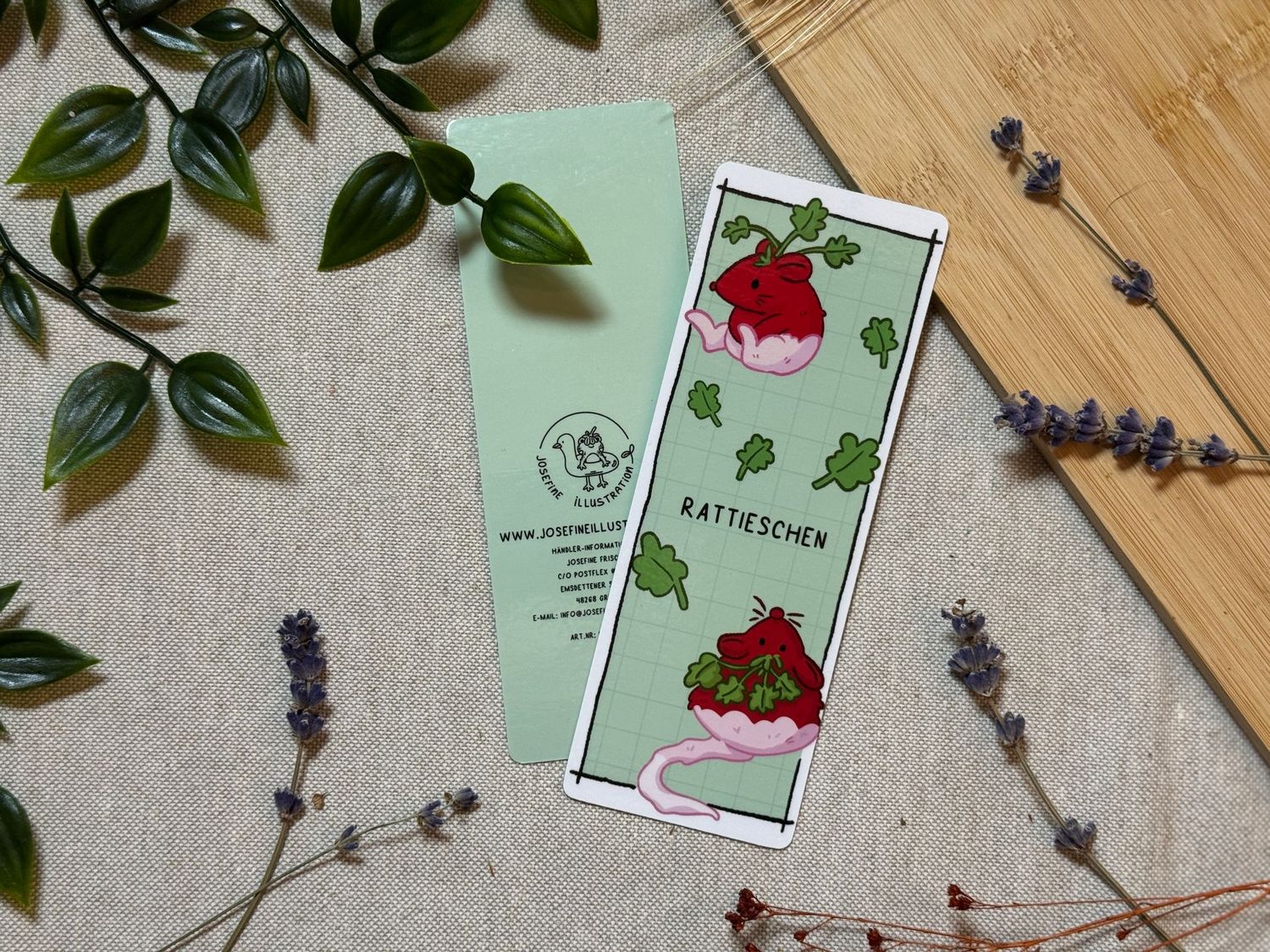 Rattieschen - Süßes Lesezeichen