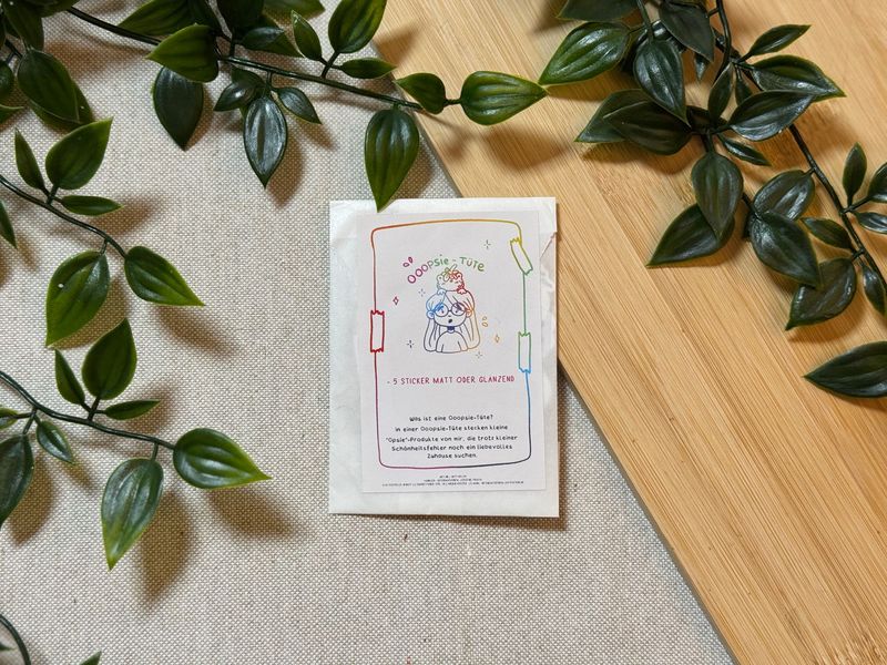 Josie´s Ooopsie Tüte - Mini Sticker Pack