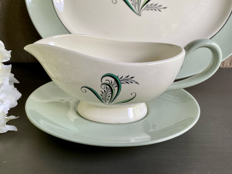 Copeland Spode Gravy Boat With Saucer