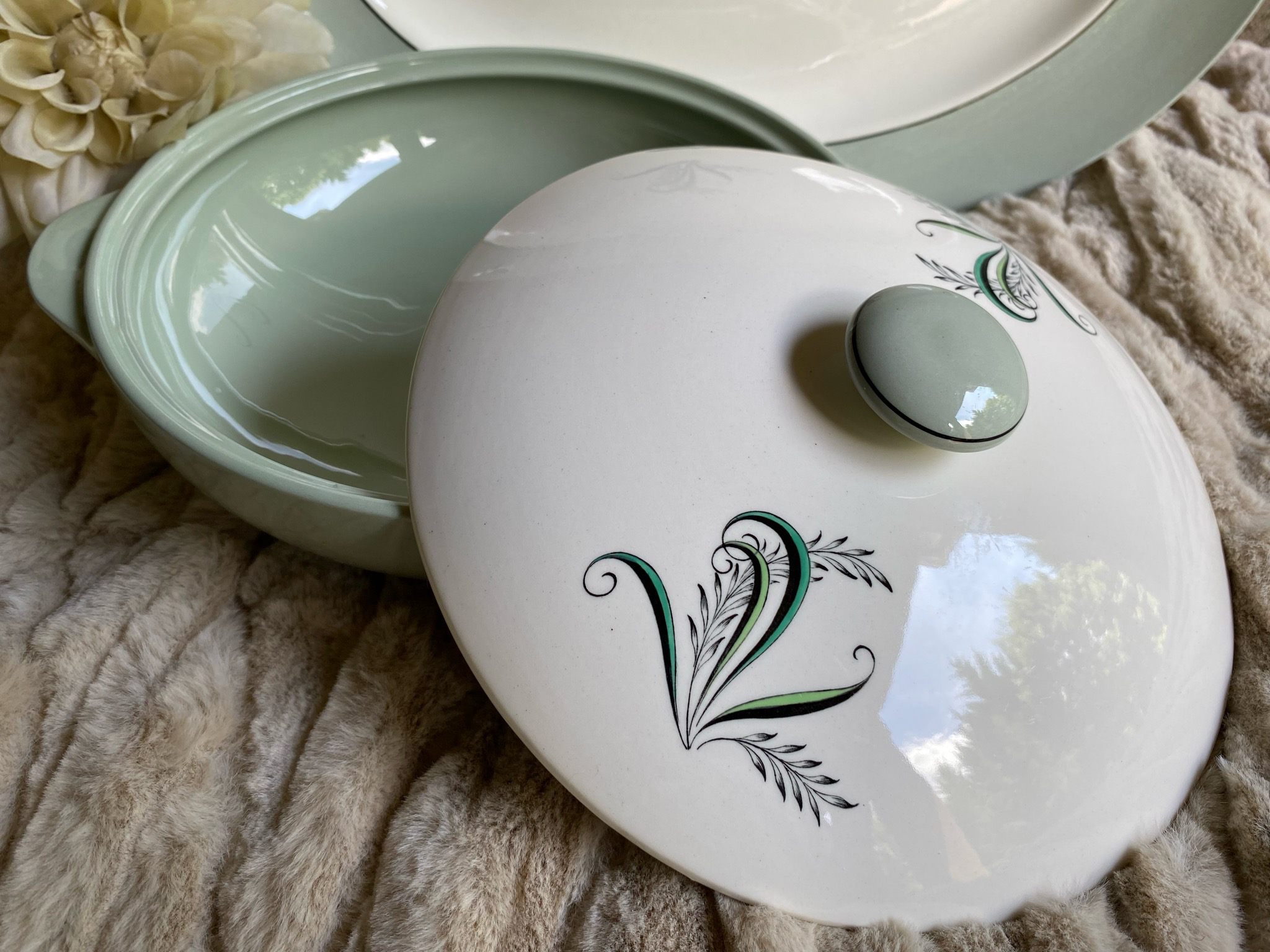 Spode Olympus Covered Serving Bowl