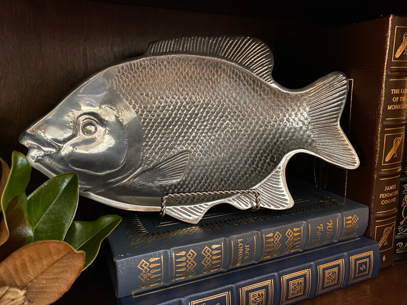 Aluminum Fish Décor, Fish Tray, Metal Fish Decor