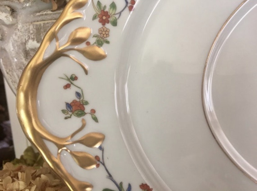 Vista Alegre Porcelain Tureen Plate, Vintage Serving Platter