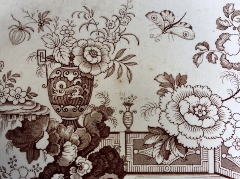 Earthenware Platter, William Brownfield Pottery