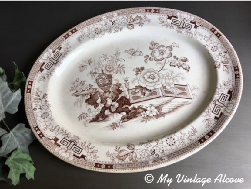 Earthenware Platter, William Brownfield Pottery