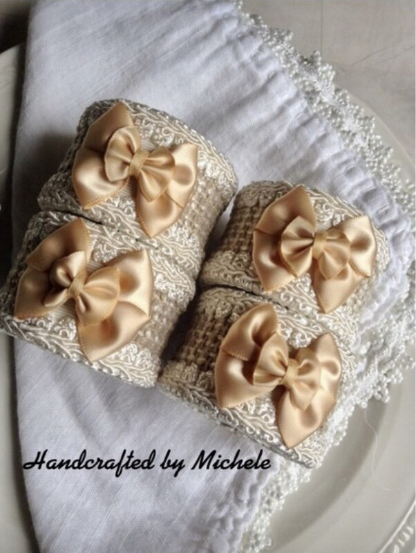 Bowtie Napkin Rings, Bow Napkin Rings