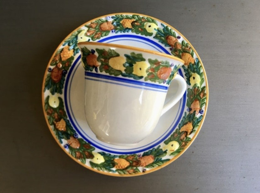 William Adams China Demitasse Cups and Saucers