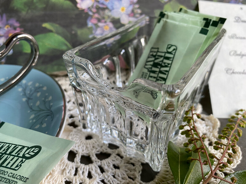 Glass Sugar Packet Holder