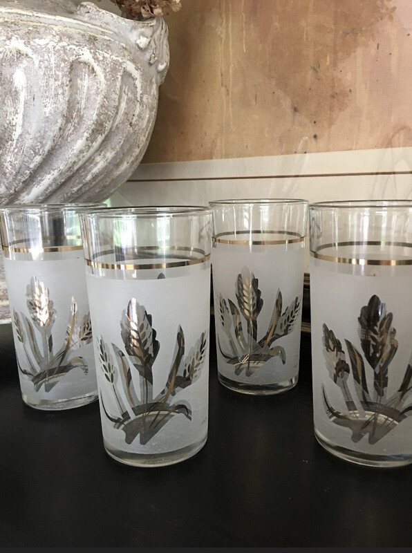 Covetro Italy Glassware, Frosted Drinking Glasses