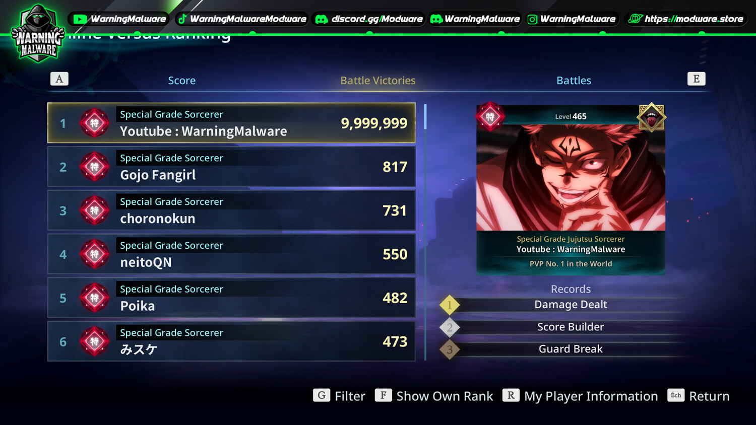 [STEAM] TOP Leaderboard &amp; Unlock All Endgame Save