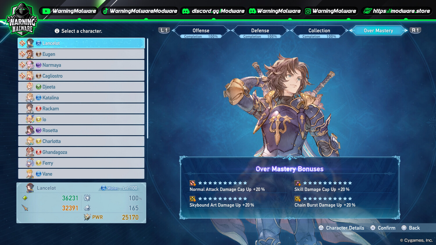 [ASIA] 71 Modded Sigils, MAX OVERMASTERY MODDED, Endgame Save &amp; All Unlocked