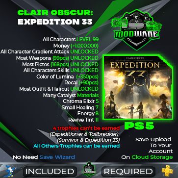 Clair Obscur: Expedition 33 | Starter Save New Game +
