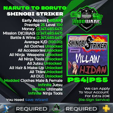 {PS4 &amp; PS5} [EUROPE] Unlock All &amp; Early Access Save Update 2.64 (Max Stats)