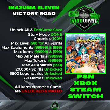 {PS4 &amp; PS5} Unlock All &amp; Endgame Save (can be Cross Saved to Switch &amp; Steam &amp; Xbox)