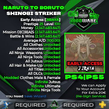 {PS4 &amp; PS5} [UNITED STATES] Unlock All &amp; Early Access Save Update 2.70 (Max Stats)