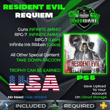 [UNITED STATES] Resident Evil Requiem Modded Save (INFINITE AMMO)