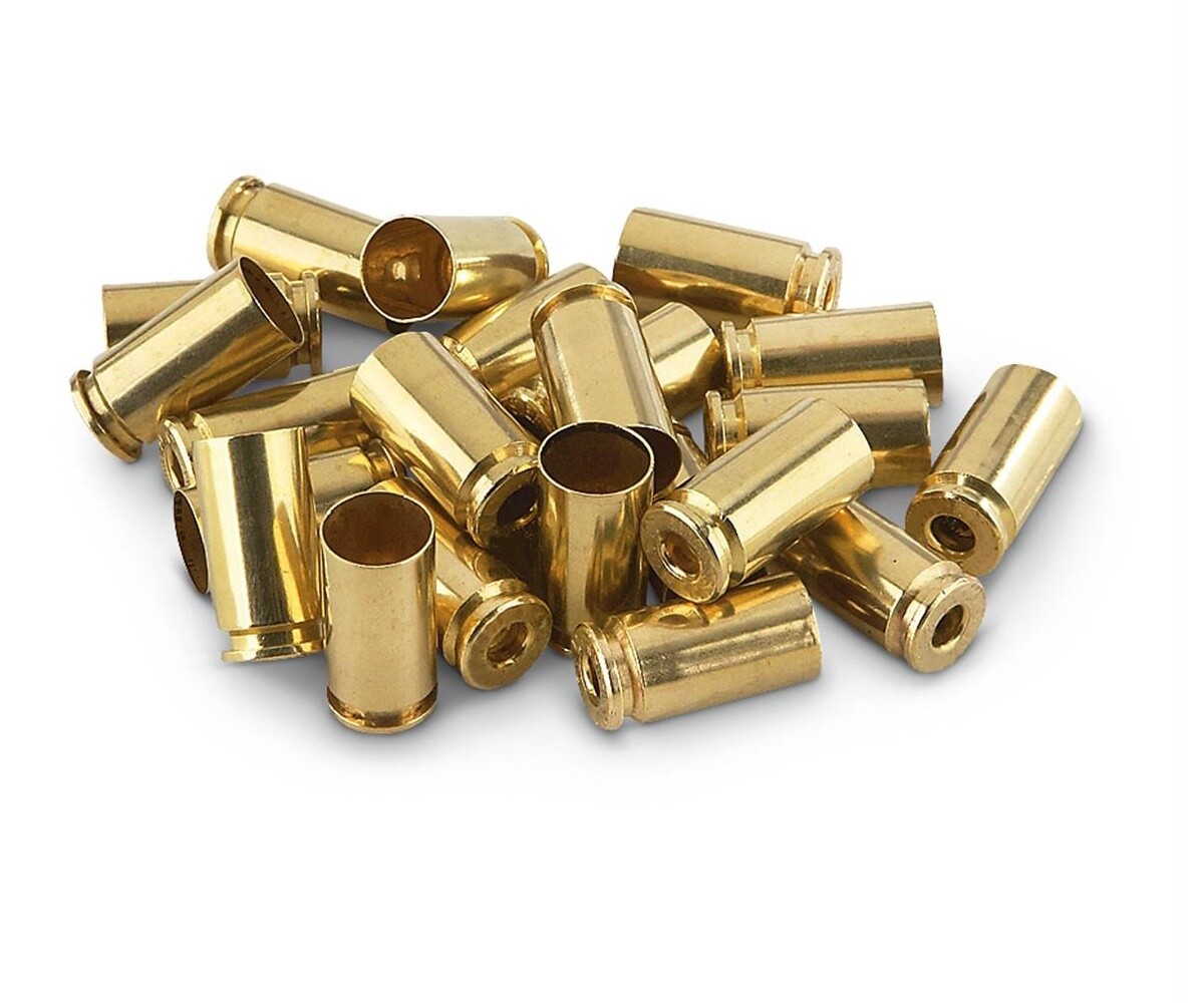 Remington 9mm Luger Unprimed Brass Cases (500)