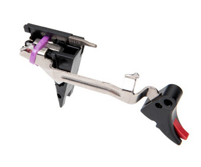 ZEV Techologies Professional Fulcrum Ulimate Glock Gen4 .40 Cal Black &amp; Red Trigger Kit