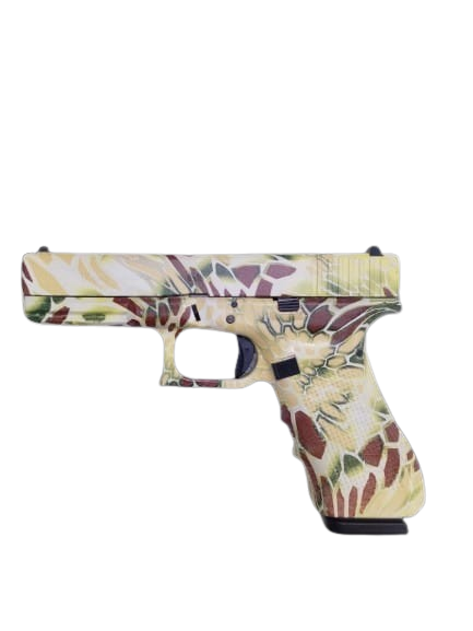 Glock 17 Gen 4 9mmP Highland Kryptek Camo custom Pistol