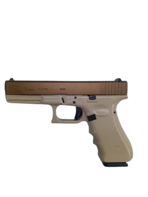 Glock 17 Gen 4 9mmP Bronze custom Pistol
