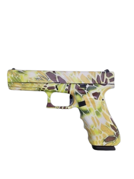 Glock 17 Gen 4 9mmP Nomad Kryptek Camo custom Pistol