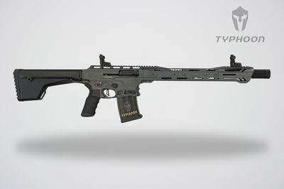 Typhoon Sport F12 Gen 2 18.5&quot; 12 Gauge Semi Auto S. Grey Cerakote