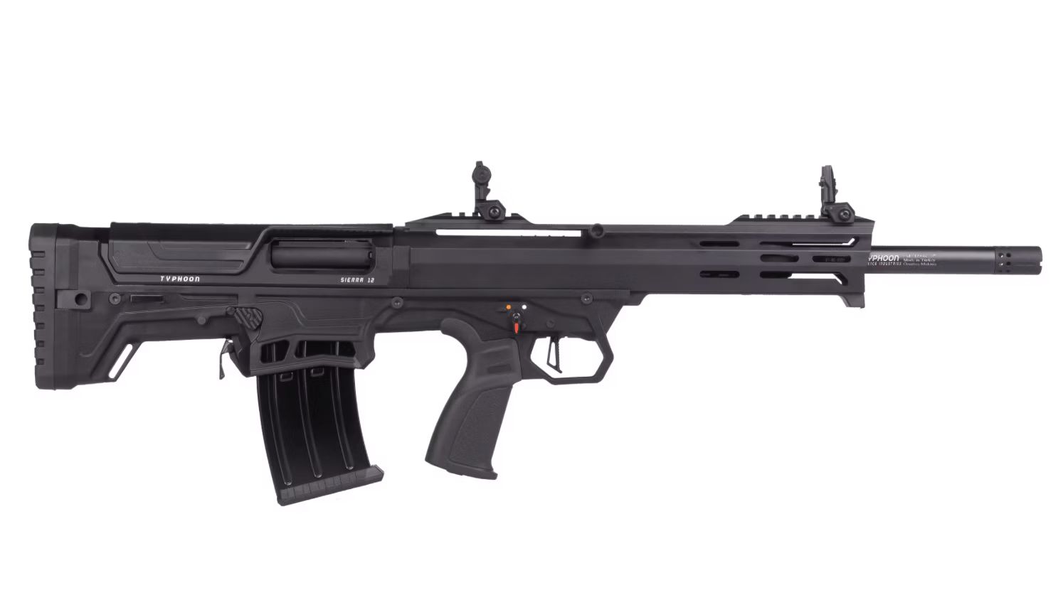 Typhoon Sierra 12 18.5&quot; 12 Gauge Semi Auto Black Anodize