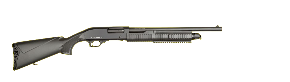 Pardus PS Pump Action 12 Gauge 18&quot; 6+1 Black Synthetic