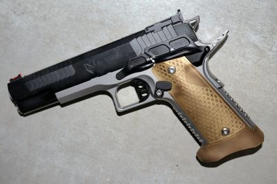 M Arms Kratos Basic 1911 9mmP Dual Color &amp; brass grips