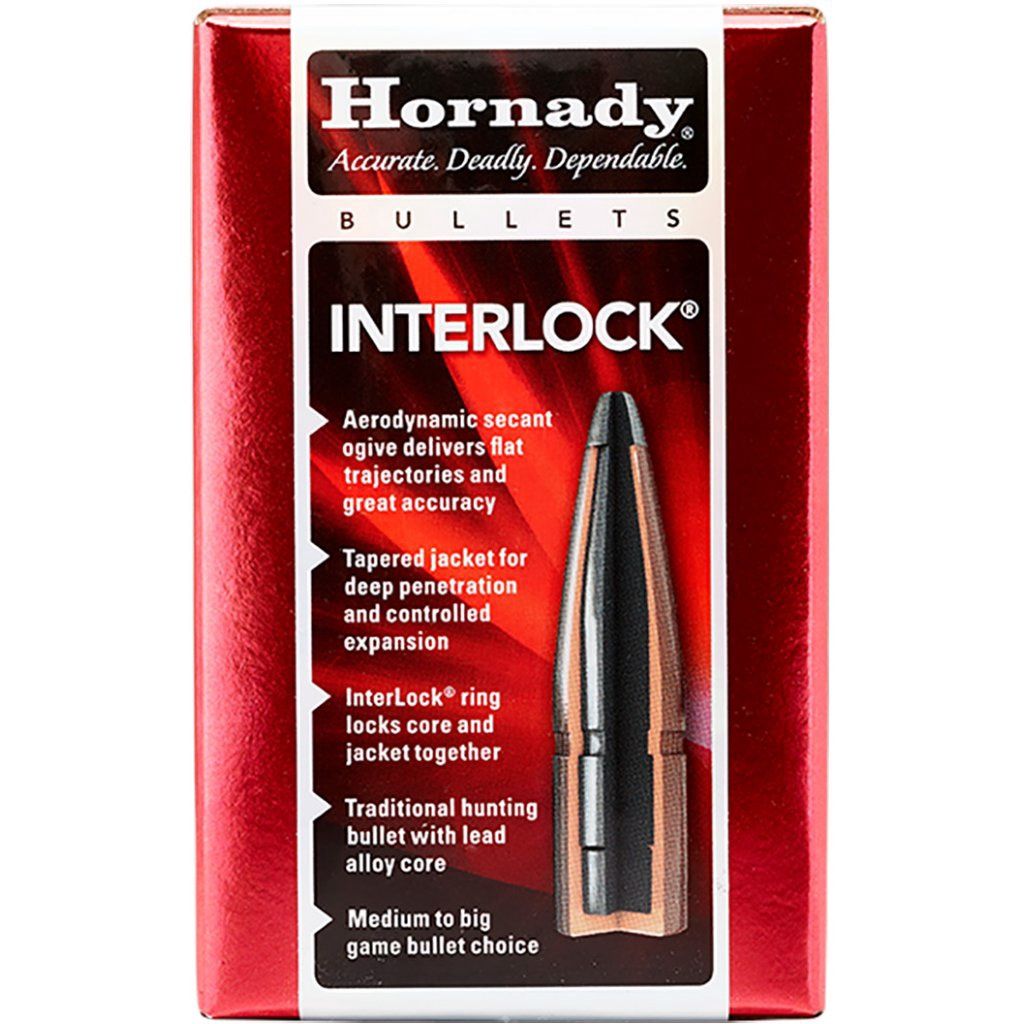 Hornady InterLock 6.5mm 140gr SP Bullets