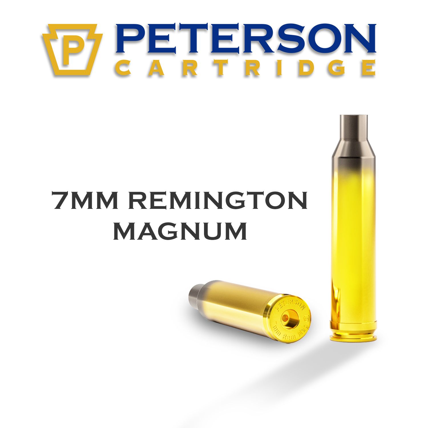 Peterson 7mm Rem Mag Brass (50)