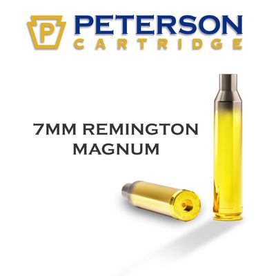 Peterson 7mm Rem Mag Brass (50)