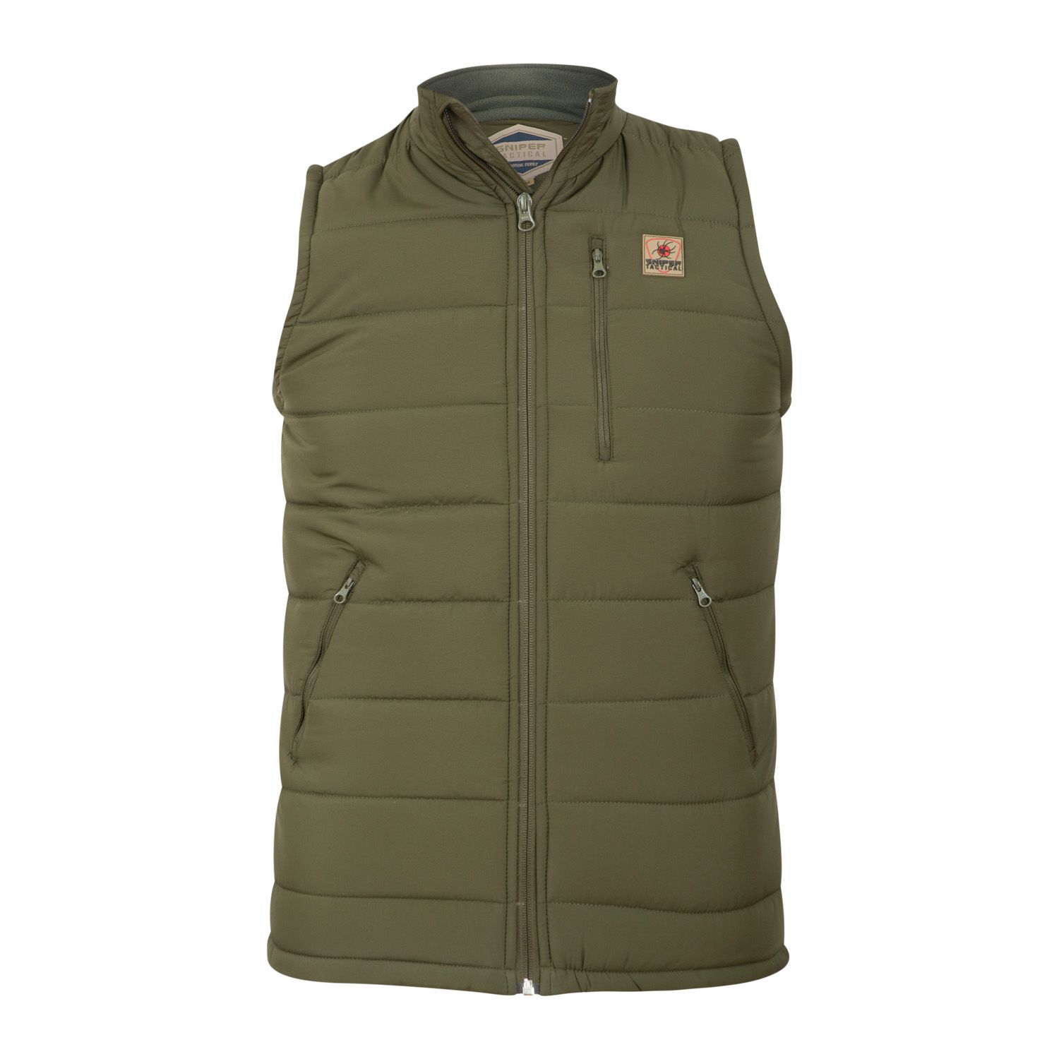 Sniper Olive Microlite Bodywarmer S