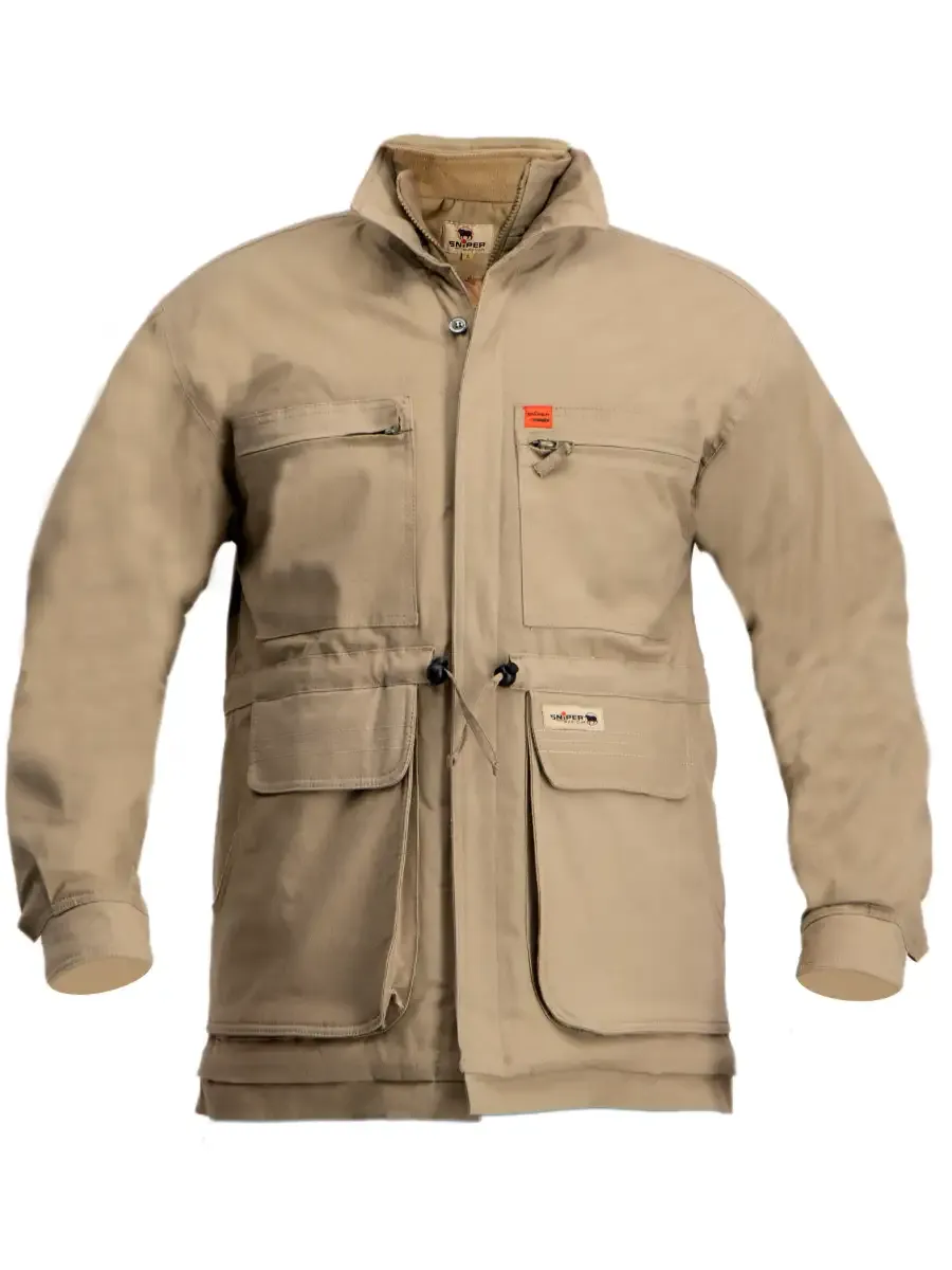 Sniper  Khaki  Parka Jacket Medium