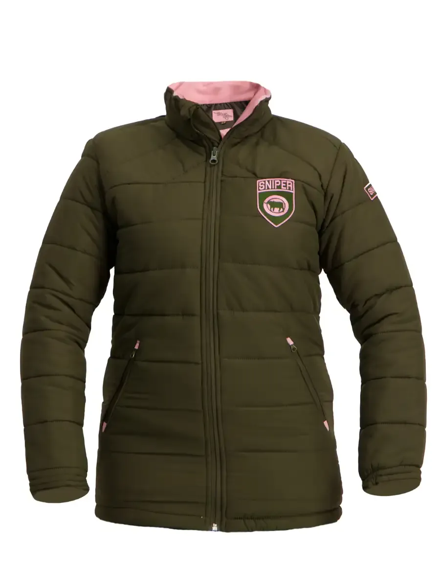 Sniper Olive Ladies Microlite Jacket Small