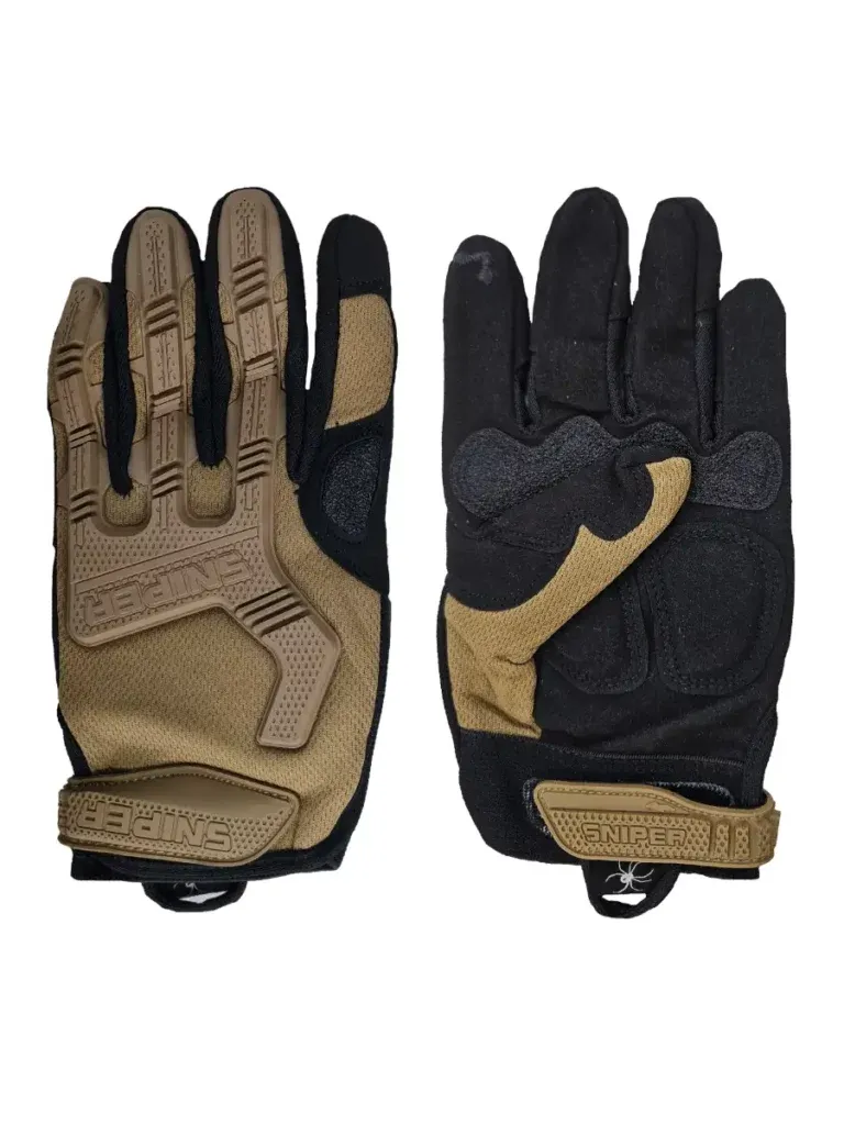 Sniper Khaki SWAT Gloves L
