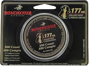 Winchester 4.5mm Hollow Point Pellets (500)
