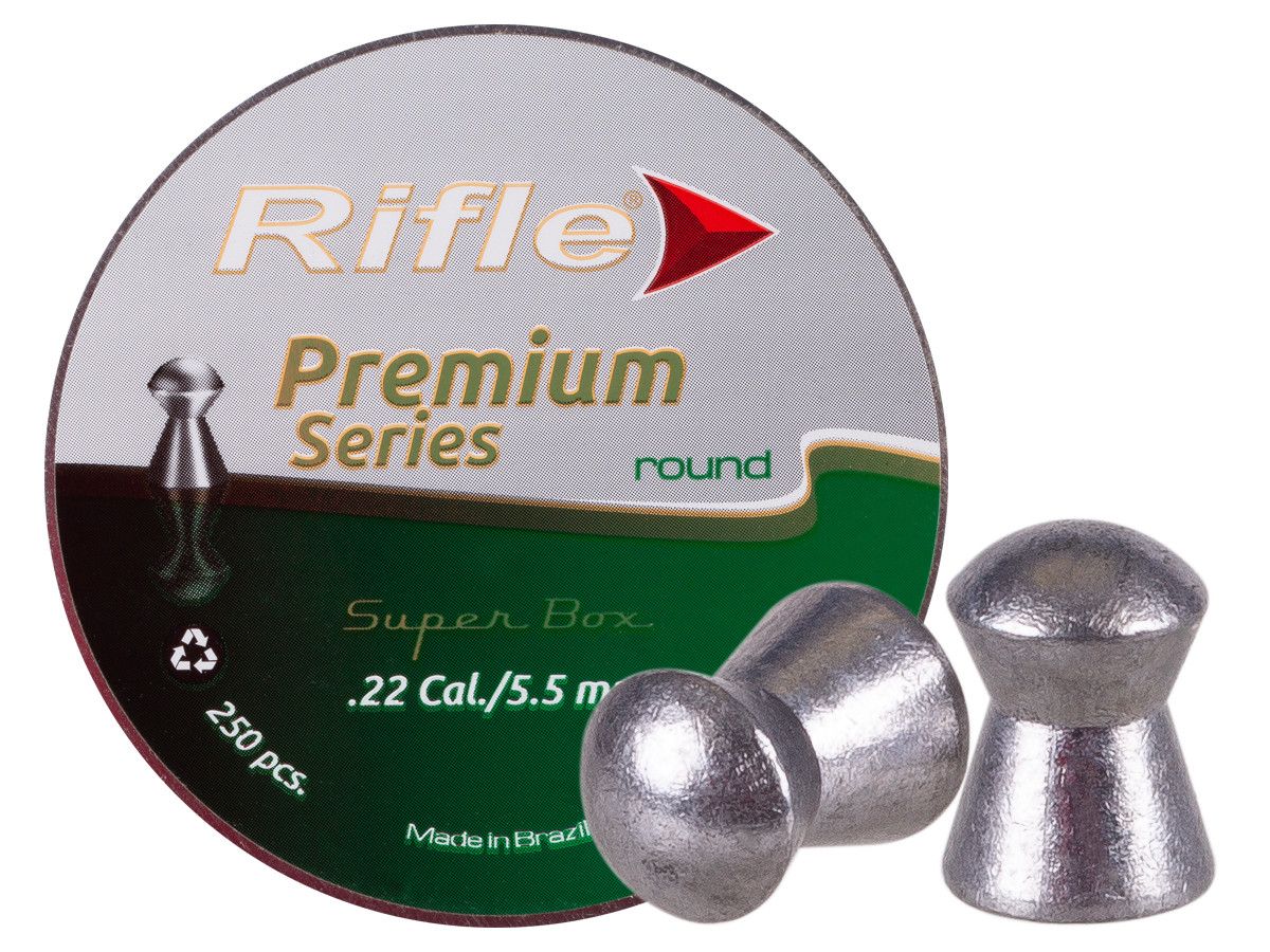 Rifle Pellets 5.5mm (250) Round Nose