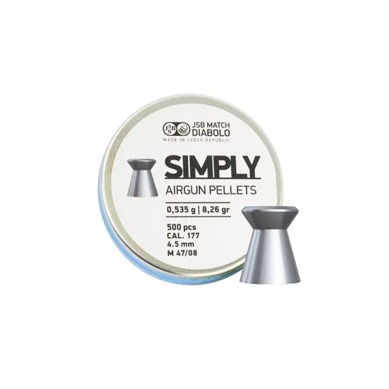 JSB Simply Heavy Weight 4.5mm (500) 8.26gr