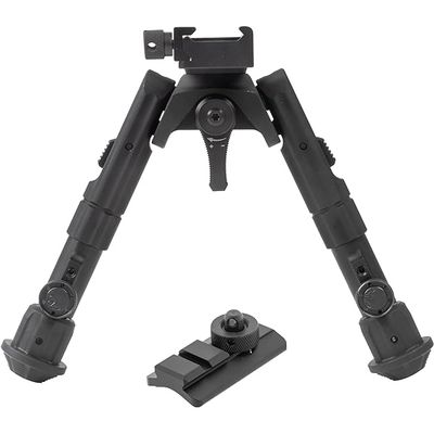 UTG RECON 360 BIPOD CENT HT 6.69&quot;- 9.1&quot;