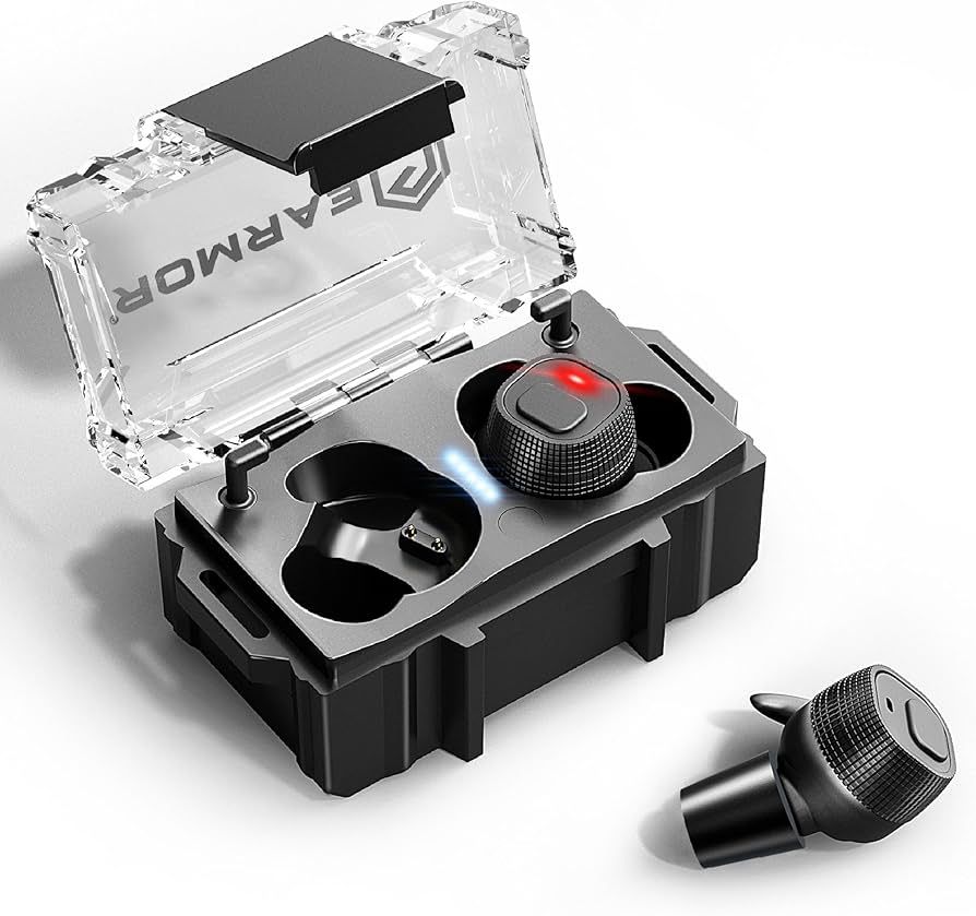 Earmor M20 Electronic Earplugs Black