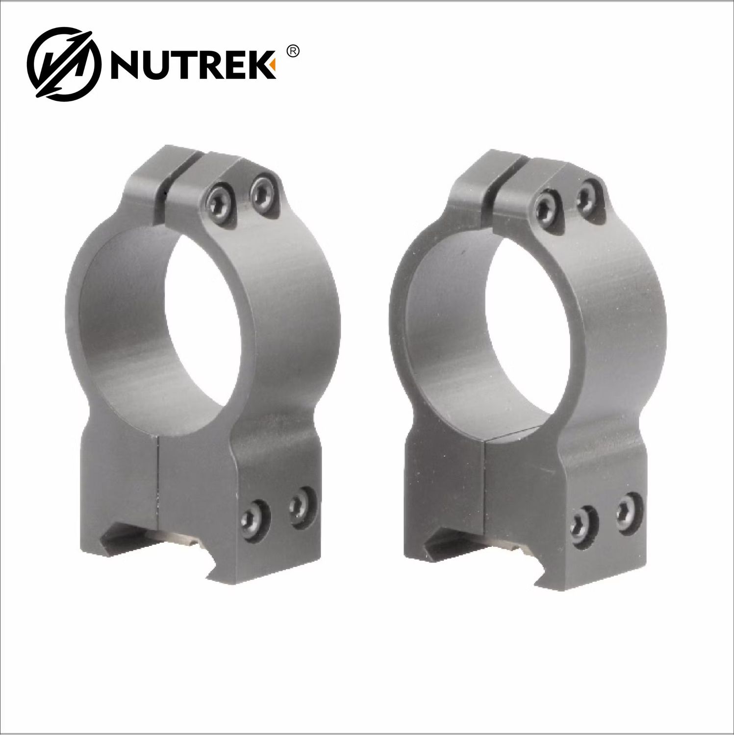 Nutrek 30mm Medium Steel Rings