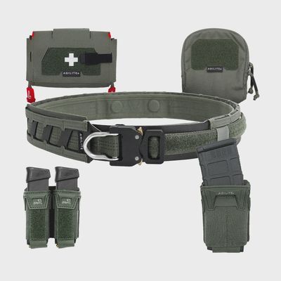 Agilite Magnetix Battle Belt Loadout Medium - Ranger Green