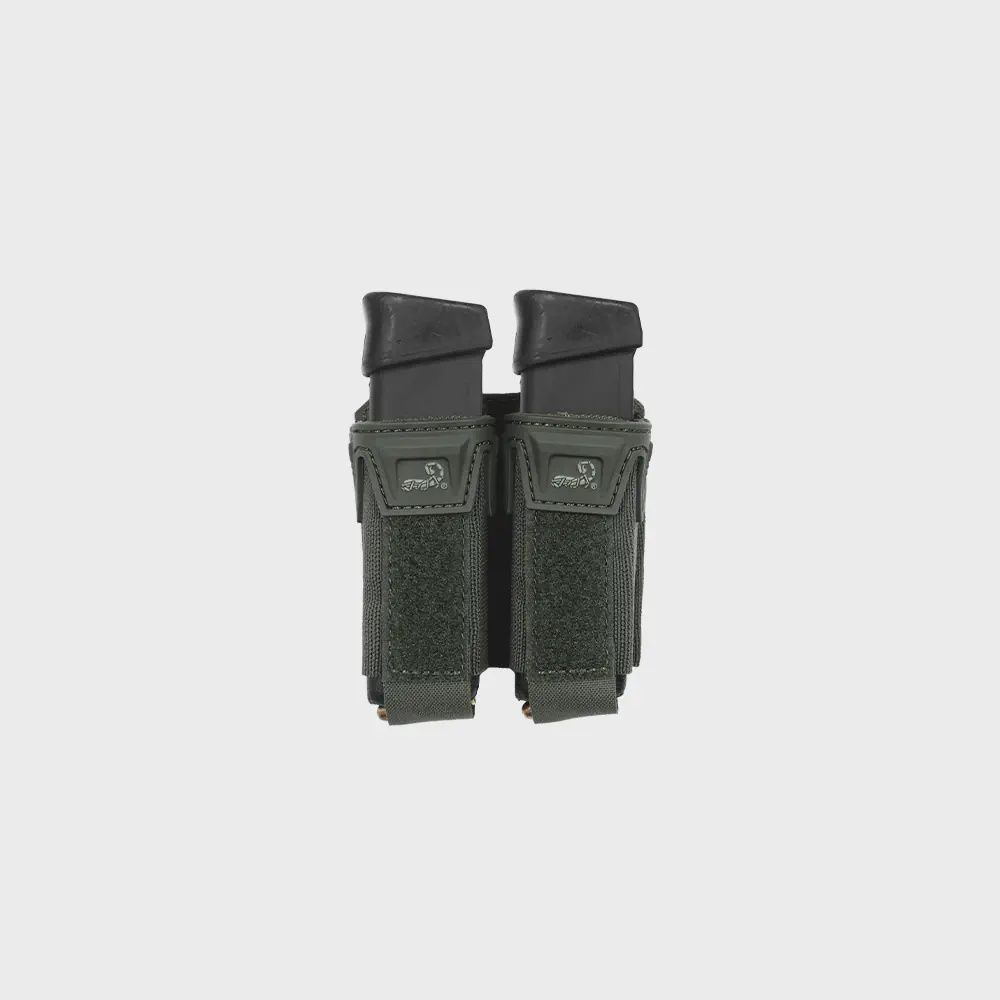 Agilite Pincer Pistol Double Pouch Ranger Green