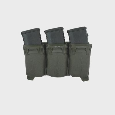Agilite Pincer Placard Multi Caliber Triple Mag Pouch Ranger Green
