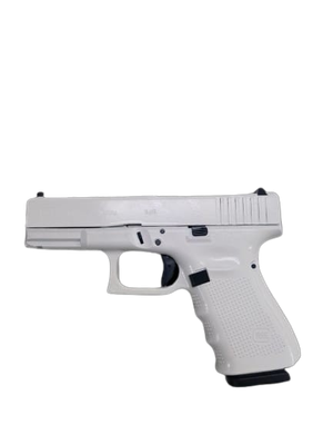 Glock 19 Gen 4 9mmP White custom Pistol
