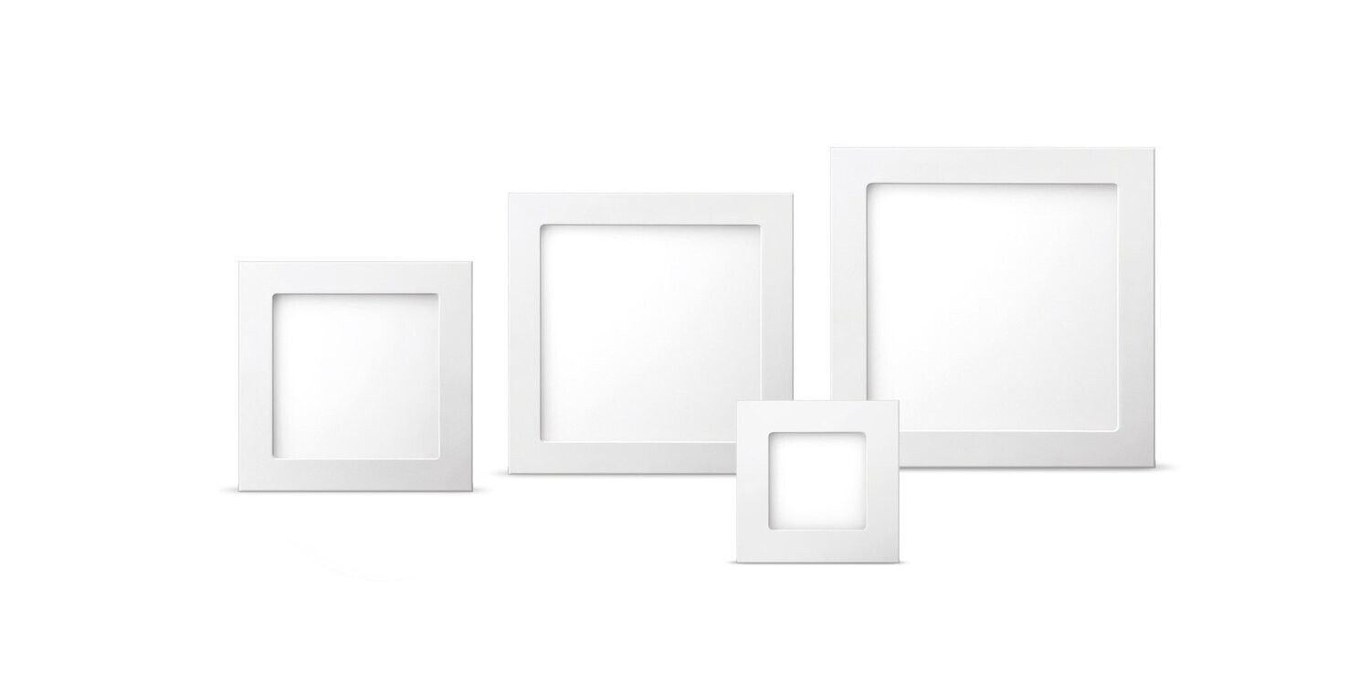 Luminária LED Quadrada de Embutir