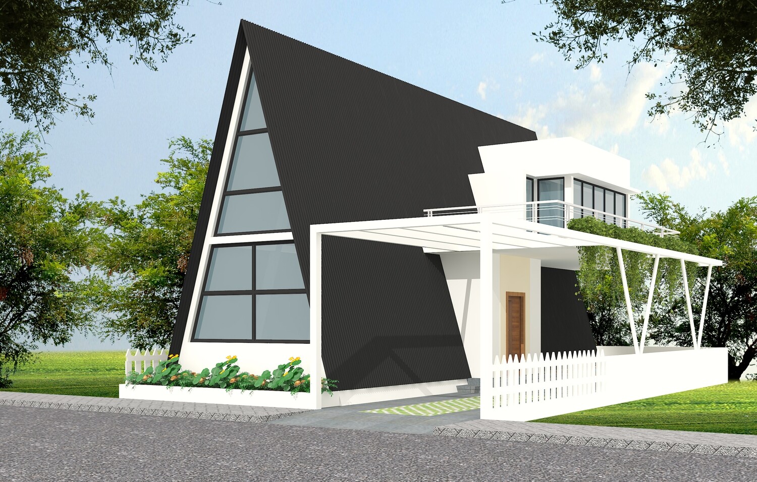 A Frame Villa